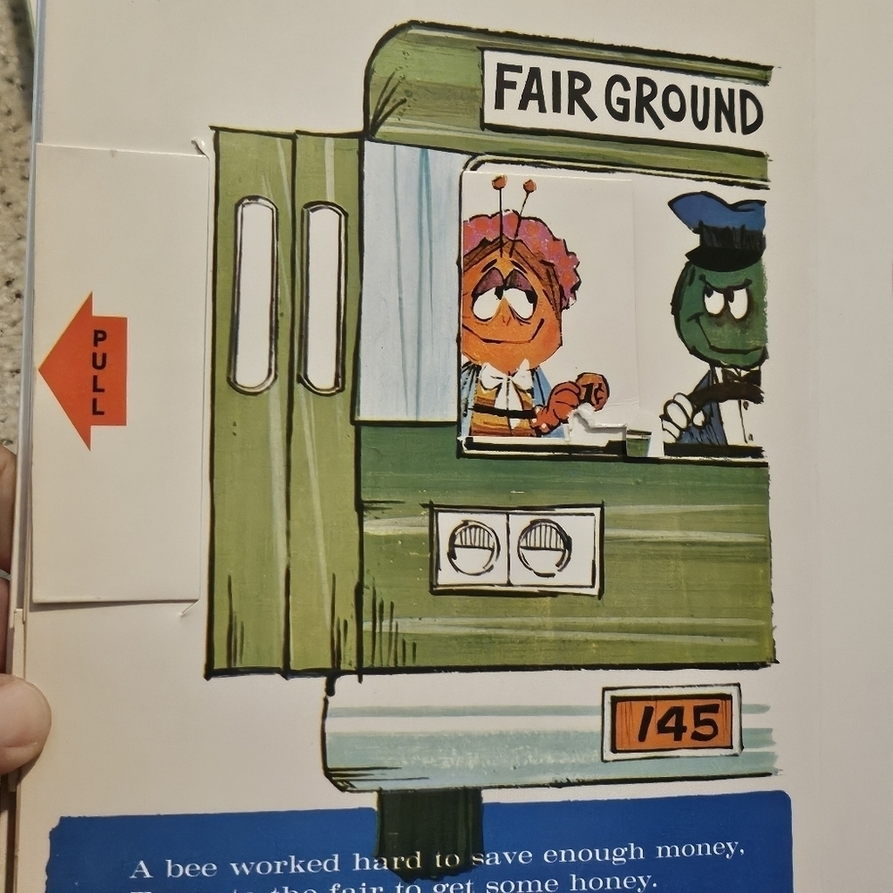 Random House Pop-up Sound Alikes Vintage 70's Book - Picture 5 of 5